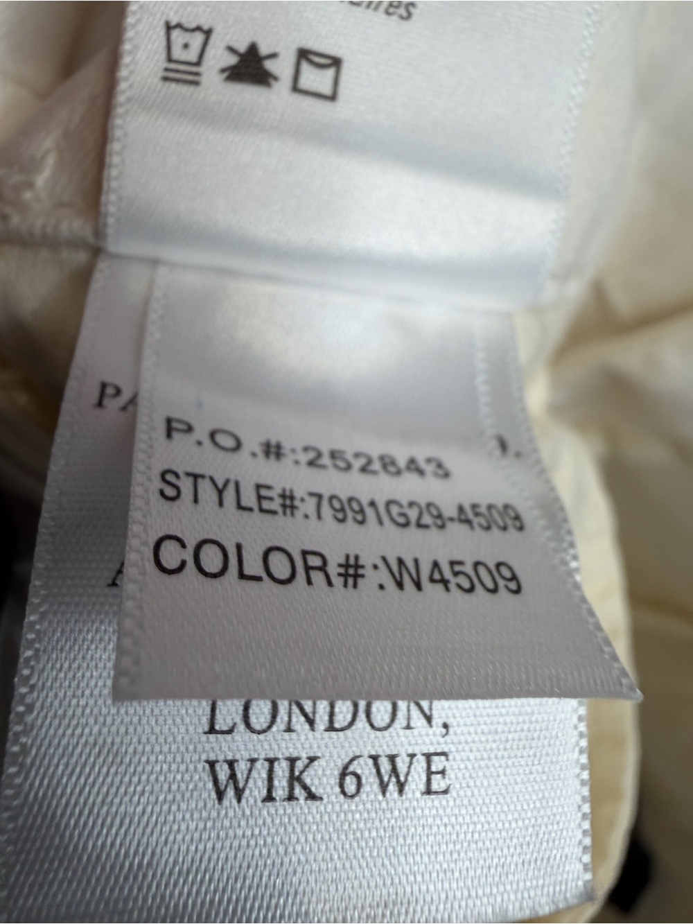 PAIGE Women's Brooklyn Short with Cuff Sand Quartz White 28 $189 H19 - Picture 8 of 10